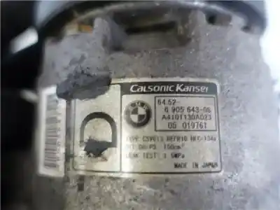 Second-hand car spare part air conditioning compressor for bmw serie x3 (e83) 2.0d oem iam references   6905643-08