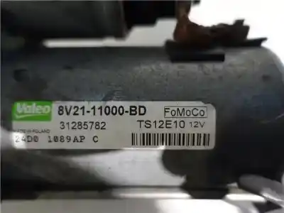 Peça sobressalente para automóvel em segunda mão motor de arranque por ford fiesta vi 1.25 referências oem iam 