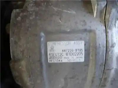 Second-hand car spare part air conditioning compressor for audi a2 (8z) 1.4 oem iam references   447220-8195