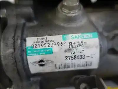 Tweedehands auto-onderdeel airconditioning compressor voor mini mini (r56) 1.6 16v diesel cat oem iam-referenties   sd6v121914f