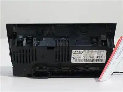 Second-hand car spare part climate control for audi a4 avant (8e) 2.0 oem iam references 8e0820043-ab  
