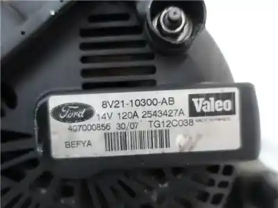 Second-hand car spare part alternator for mazda 2 (b2w) 1.4 cd oem iam references   tg12c038