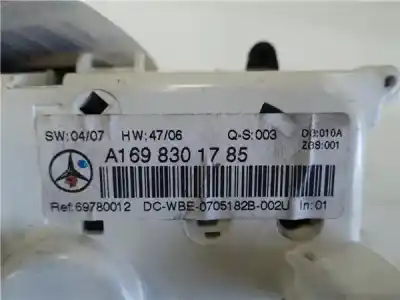 Автозапчасти б/у климат-контроль за mercedes-benz clase b (bm 245) 2.0 200 cdi (245.208) ссылки oem iam a1698301785  