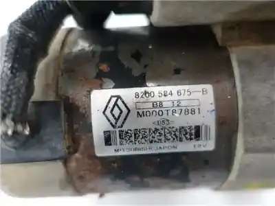 Second-hand car spare part starter motor for renault kangoo express (fw0/1_) 1.5 dci 70 (fw0a, kw0v) oem iam references 8200584675b  