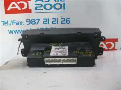 Peça sobressalente para automóvel em segunda mão comando de sofagem (chauffage / ar condicionado) por kia sorento (bl) 2.5 crdi referências oem iam   