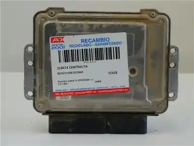 Pezzo di ricambio per auto di seconda mano centralina motore per hyundai santa fe (cm) 2.2 crdi riferimenti oem iam bosch 0281012669