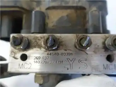 Peça sobressalente para automóvel em segunda mão abs por toyota auris (e15) 2.0 d-4d referências oem iam   44540-02391
