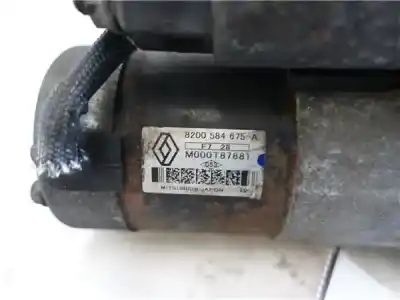 Peça sobressalente para automóvel em segunda mão motor de arranque por nissan note (e11e) 1.5 dci turbodiesel cat referências oem iam   m000t87881