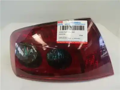 Second-hand car spare part left tailgate light for peugeot 407 2.0 st confort pack oem iam references 9656606380  