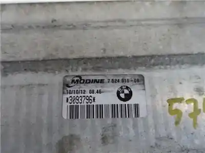 Peça sobressalente para automóvel em segunda mão intercooler por bmw serie 1 coupe (e82) 2.0 118d referências oem iam   3093796