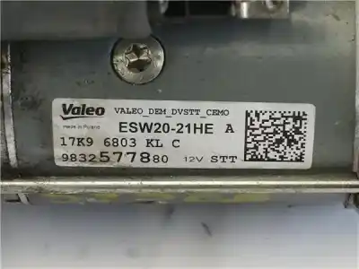 Second-hand car spare part starter motor for peugeot 308 (p5) 1.5 gt oem iam references   