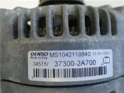 Peça sobressalente para automóvel em segunda mão alternador por kia venga (yn) 1.6 drive referências oem iam   37300-2a700