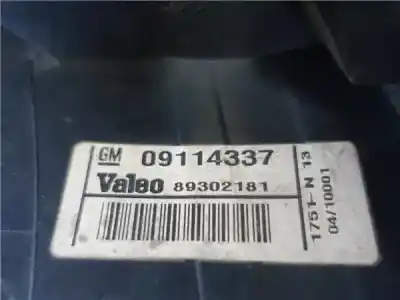Second-hand car spare part right tailgate light for opel corsa c (x01) 1.2 (f08, f68) oem iam references   09114337
