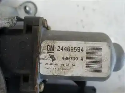 Second-hand car spare part passenger side right window regulator for opel corsa c (x01) 1.2 (f08, f68) oem iam references   24466594