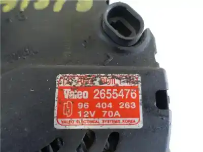 Second-hand car spare part alternator for daewoo kalos 1.2 cat oem iam references   2655476
