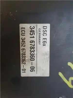 Peça sobressalente para automóvel em segunda mão abs por bmw serie 5 touring (e61) 2.0 520d referências oem iam   0265250217