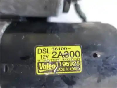Peça sobressalente para automóvel em segunda mão motor de arranque por kia ceed (ed) 1.6 concept referências oem iam   36100-2a300