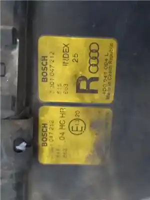 Second-hand car spare part right headlight for audi a8 (d2) 2.5 tdi oem iam references   0301047212