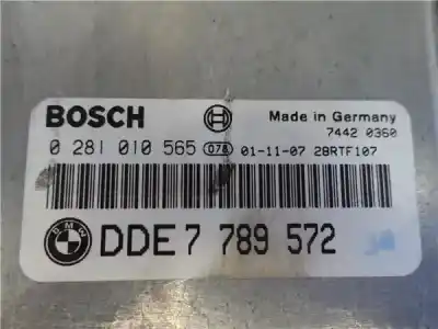 Second-hand car spare part ecu engine control for bmw serie 3 compacto (e46) 2.0 320td oem iam references   0281010565