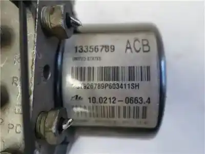 Peça sobressalente para automóvel em segunda mão abs por opel astra j lim. 1.7 16v cdti referências oem iam   13356789