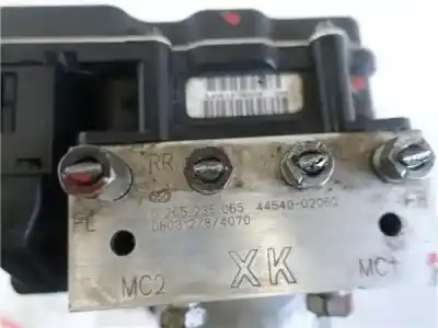 Peça sobressalente para automóvel em segunda mão abs por toyota auris (e15) 2.0 d-4d referências oem iam   0265235065