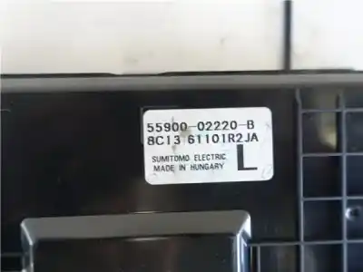 Peça sobressalente para automóvel em segunda mão comando de sofagem (chauffage / ar condicionado) por toyota auris (e15) 2.0 d-4d referências oem iam   55900-02220-b