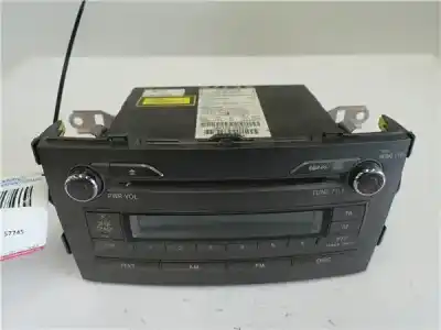Автозапчастина б/у АУДІО СИСТЕМА / РАДІО CD для TOYOTA AURIS (E15)  Посилання на OEM IAM   86120-02520
