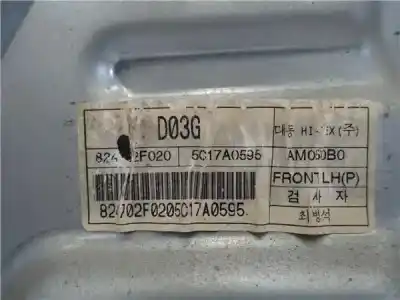 Second-hand car spare part driver left window regulator for kia cerato (ld) 1.5 crdi oem iam references   d03g