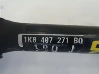 Автозапчасти б/у передняя левая трансмиссия за volkswagen jetta (1k2) 2.0 tdi 16v ссылки oem iam 1k0407271  