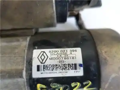Pezzo di ricambio per auto di seconda mano motorino di avviamento per renault modus / grand modus (f/jp0_) 1.5 dci (fp0d, jp0d) riferimenti oem iam 8200021396  