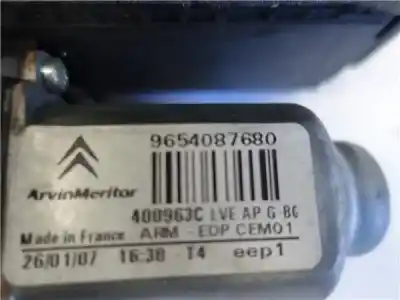 Second-hand car spare part driver left window regulator for citroen c4 picasso i monospace (ud_) 1.6 hdi oem iam references 9654087680  