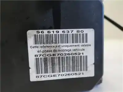 Second-hand car spare part abs for citroen c4 picasso i monospace (ud_) 1.6 hdi oem iam references 9661963780  