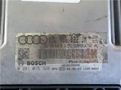 Автозапчасти б/у блок управления двигателем за audi a4 avant (8k5) 2.0 básico ссылки oem iam 0281015328  