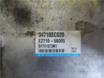 Second-hand car spare part ecu engine control for subaru forester (s12/sh) 2.0 sport plus oem iam references   34710sc020