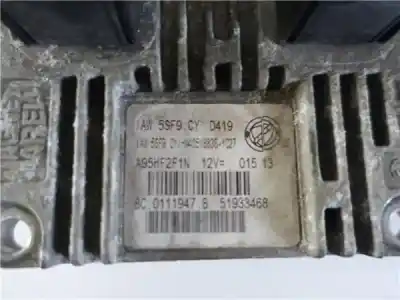 Second-hand car spare part ecu engine control for lancia ypsilon (402) 1.2 cat oem iam references   a95hf2f1n