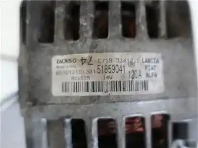 Pezzo di ricambio per auto di seconda mano alternatore per lancia ypsilon (402) 1.2 cat riferimenti oem iam   51859041