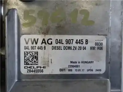 Автозапчасти б/у блок управления двигателем за skoda octavia iii combi (5e5, 5e6) 1.6 tdi ссылки oem iam 04l907445b  