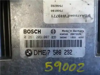 Second-hand car spare part ecu engine control for bmw serie 3 compacto (e46) 1.8 316ti oem iam references   0261209007