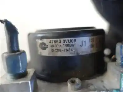 Peça sobressalente para automóvel em segunda mão abs por nissan note (e12) 1.2 referências oem iam   476603vuob