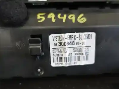 Second-hand car spare part audio system / radio cd for opel combo cargo (e) 1.6 16v cdti dpf oem iam references   9830084880-00