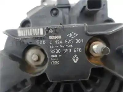 Pezzo di ricambio per auto di seconda mano alternatore per renault scenic ii (jm) (2003->) 1.5 adventure by coronel tapiocca [1.5 ltr. - 78 kw dci diesel] riferimenti oem iam   0124525081