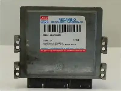 Peça sobressalente para automóvel em segunda mão centralina de motor uce por renault scenic iii (jz) 1.5 dynamique referências oem iam 