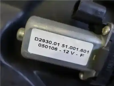 Автозапчастина б/у регулятор переднього правого скла для lancia ypsilon (101) 1.3 jtd посилання на oem iam   51001601