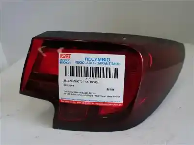 Peça sobressalente para automóvel em segunda mão farolim traseiro direito por opel astra k berlina 5p 1.6 dynamic start/stop referências oem iam 39015944