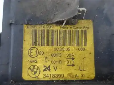 Peça sobressalente para automóvel em segunda mão farol / farolim esquerdo por bmw serie x3 (e83) 2.0d referências oem iam 3418399  