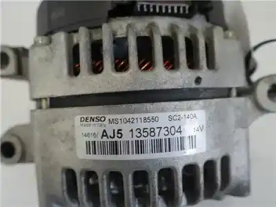 Автозапчастина б/у генератор для opel zafira tourer c (p12) 1.6 cdti (75) посилання на oem iam 13587304  