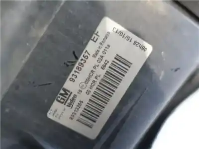 Second-hand car spare part left headlight for opel corsa d 1.3 cdti oem iam references 93189357  13392705