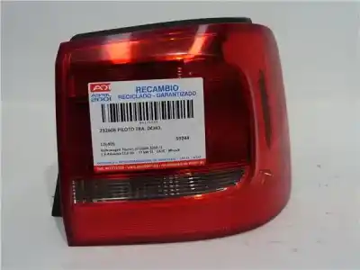 Peça sobressalente para automóvel em segunda mão farolim traseiro direito por volkswagen touran (1t3) 1.6 tdi referências oem iam 