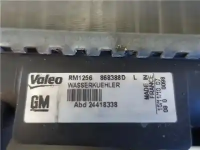 Peça sobressalente para automóvel em segunda mão radiador de água por saab 9-3 berlina 2.0 t vector referências oem iam 868388d  