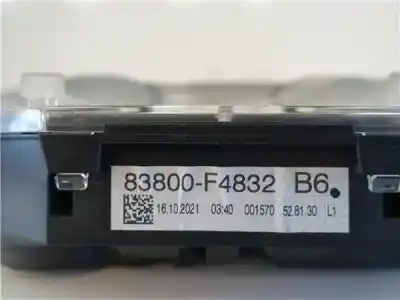 Автозапчасти б/у приборная доска за toyota c-hr (x10) híbrido hybrid active ссылки oem iam 83800-f4832  